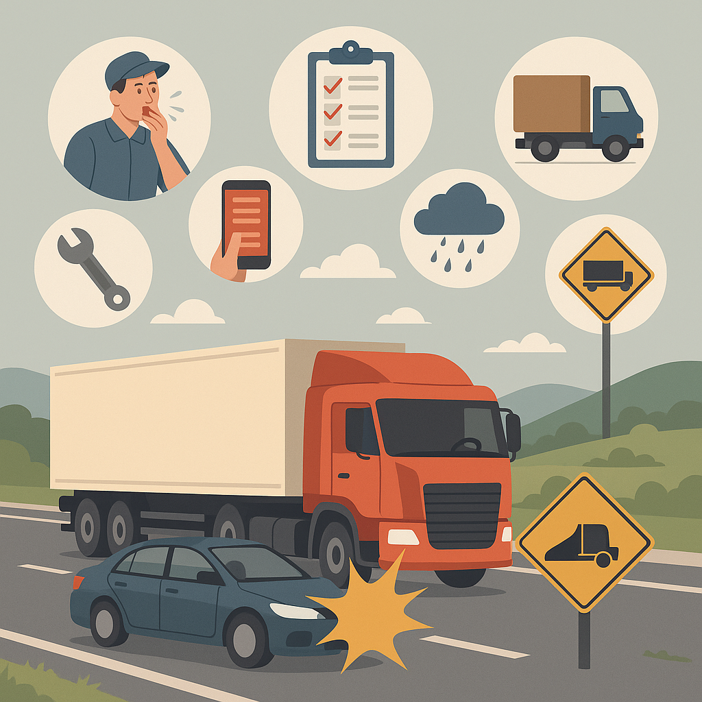 The Common Causes of Truck Accidents in Idaho