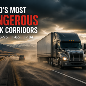 The Most Dangerous Truck Corridors in Idaho: I-84, US-95, I-86, and I-184