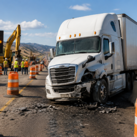 How Summer Construction Zones Lead to Serious Truck Accidents in Idaho | Hepworth Holzer, LLP